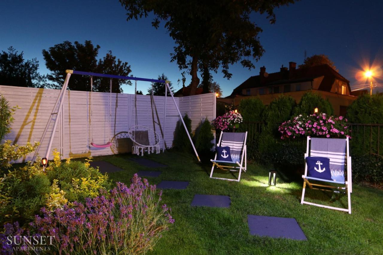 Sunset Apartments - Domek Z Ogrodem Grilem I Parkingiem! Svinoústí Exteriér fotografie