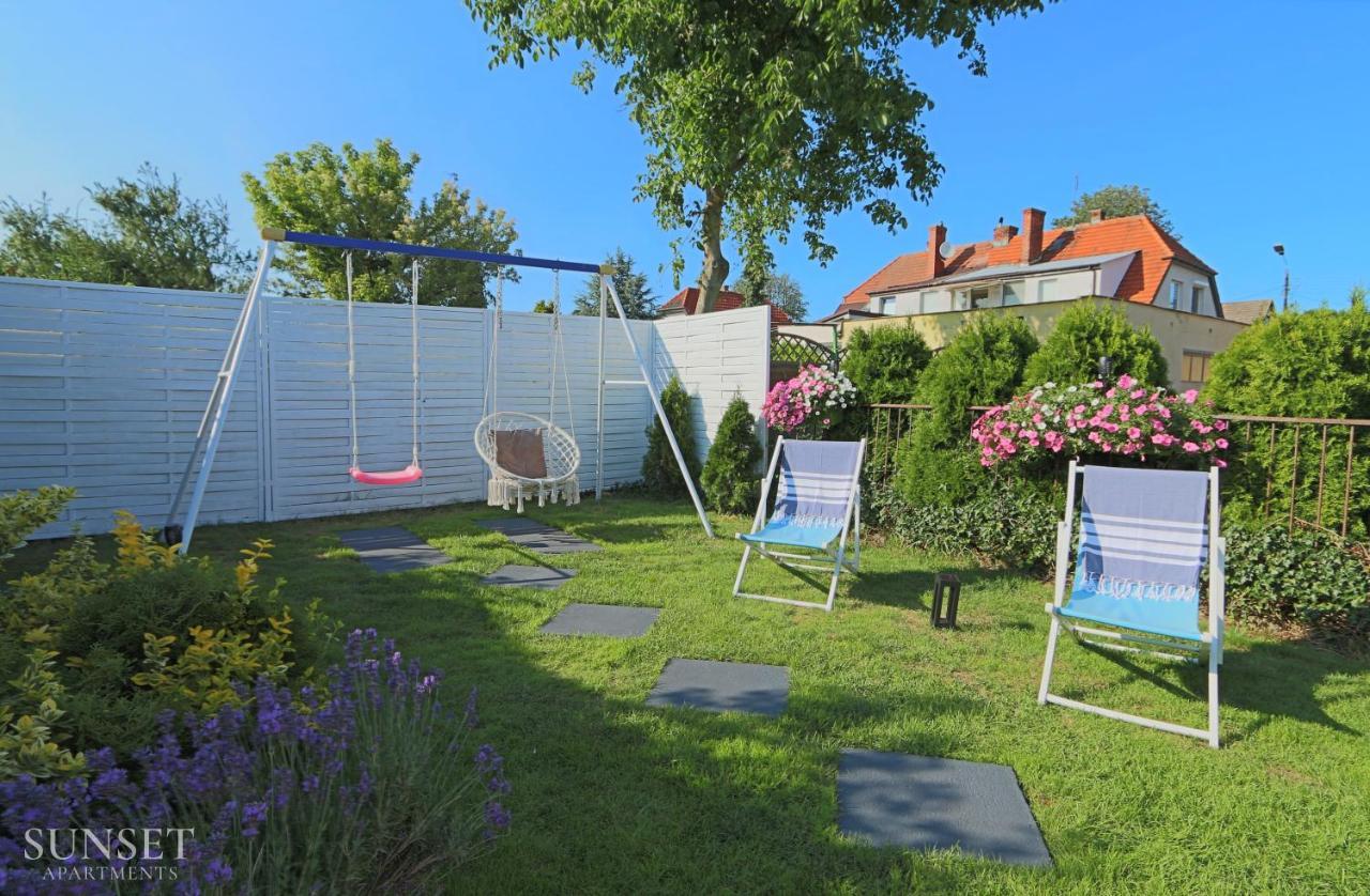 Sunset Apartments - Domek Z Ogrodem Grilem I Parkingiem! Svinoústí Exteriér fotografie